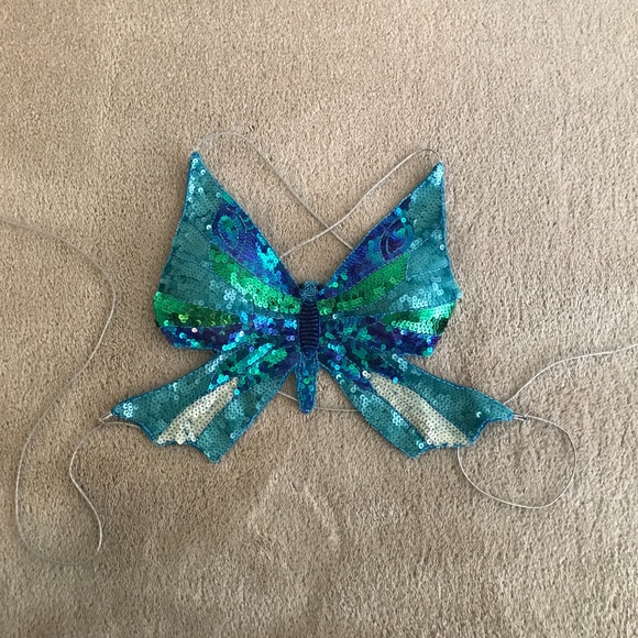 Urban Outfitters | Tops | Olivia Rodrigo Sequin Butterfly Top | Poshmark